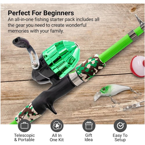 Kids telescopic fishing - kids,