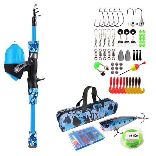 Kids fishing pole set - fishing, starter