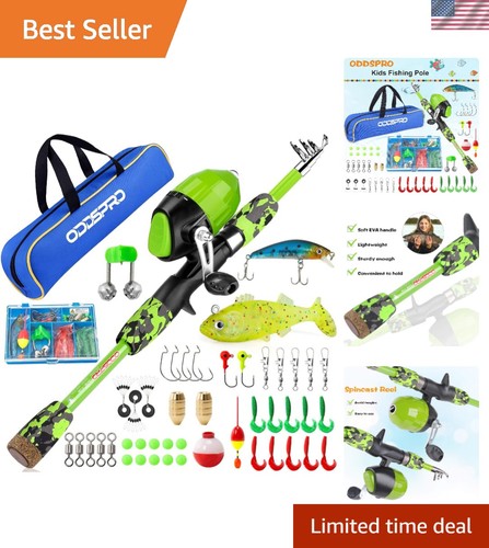 Kids fishing pole - fishing,