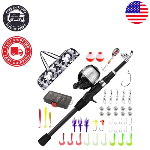 Kids portable fishing kit - kids,