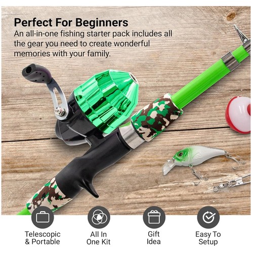 Children fishing rod - children's,