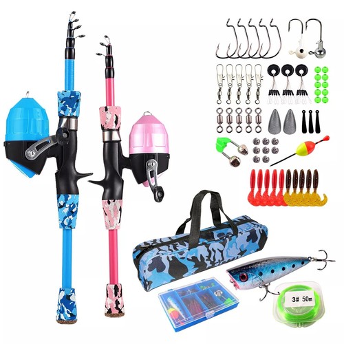 Kids fishing pole set - kids,