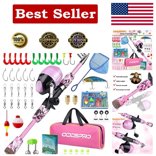 All one pink fishing kit - all-in-one,