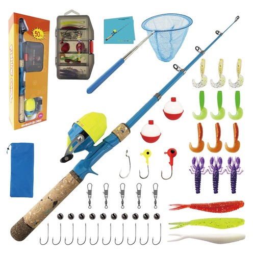 Kids fishing pole - kids, set,
