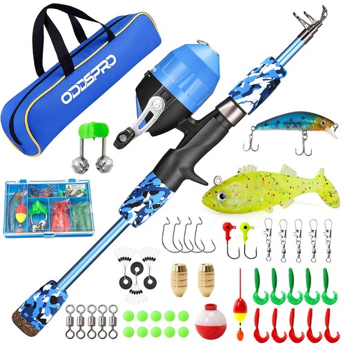 Kids fishing pole - fishing,